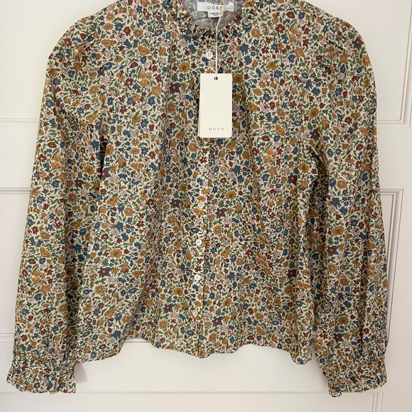 Doen Liberty London Swan Blouse XS - Picture 3 of 5